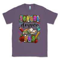 Lavender School driver bus Classic Tee - CowhideDigitalArt