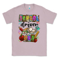 Lilac School driver bus Classic Tee - CowhideDigitalArt