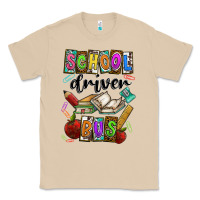 Mushroom School driver bus Classic Tee - CowhideDigitalArt