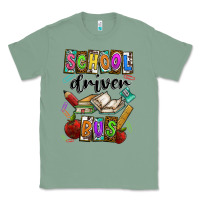 Sage School driver bus Classic Tee - CowhideDigitalArt