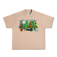 Burro christmas trees with tennis Urban Heavy Tee - Zillion Design Studio