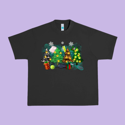 Urban Heavy Tee christmas trees with tennis