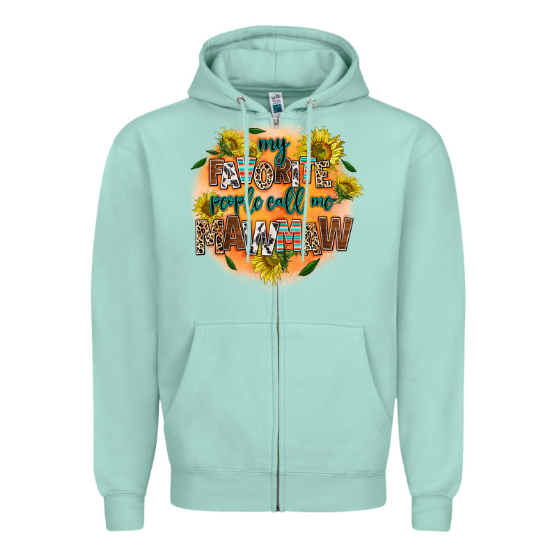 My Favorite People Call Me Mawmaw Zipper Hoodie by AdoDesignShop | Teevron