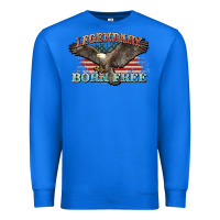 True Royal legendary born free eagle Premium Sweatshirt - NancyCooperArtShop