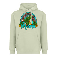 Matcha western cactus and sunflower mama rainbow Heavyweight Hoodie - Artiststas