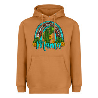 Meerkat western cactus and sunflower mama rainbow Heavyweight Hoodie - Artiststas