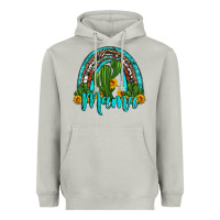 Moon Dust western cactus and sunflower mama rainbow Heavyweight Hoodie - Artiststas