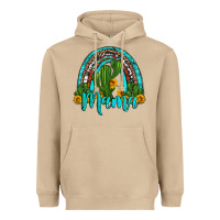 Mushroom western cactus and sunflower mama rainbow Heavyweight Hoodie - Artiststas