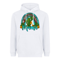 White western cactus and sunflower mama rainbow Heavyweight Hoodie - Artiststas