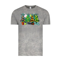 Cloud Rock leopard with tennis Vintage Tee - Zillion Design Studio