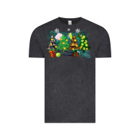 Vintage Black leopard with tennis Vintage Tee - Zillion Design Studio