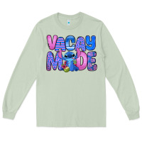 Matcha vacay mode stitch Long Sleeve Tee - Zillion Design Studio