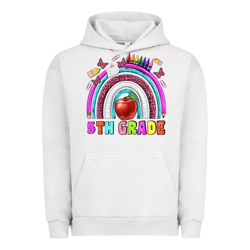5 Th Grade Urban Hoodie by BundleAndBundleShop | Teevron