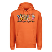 Carrot peace love nursing Premium Hoodie - MaliasSmallBusiness