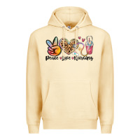 Pina Colada peace love nursing Premium Hoodie - MaliasSmallBusiness