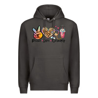 Smoke peace love nursing Premium Hoodie - MaliasSmallBusiness