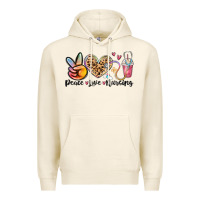 Tofu peace love nursing Premium Hoodie - MaliasSmallBusiness