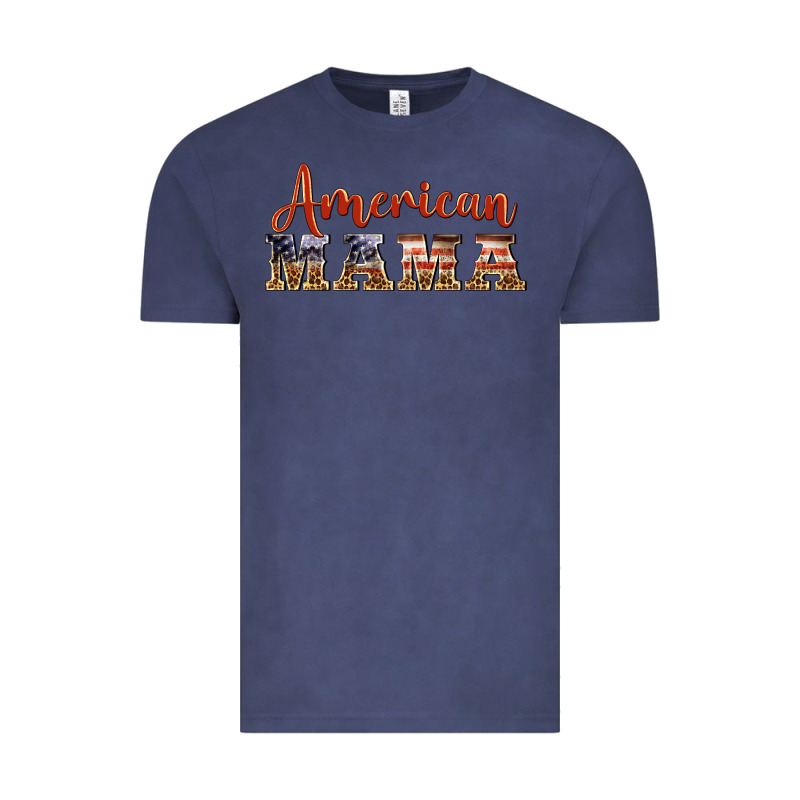 American Mama Vintage Tee by BarkalooDesign | Teevron