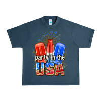 Midnight Navy party in the usa popsicles billie wilder Urban Heavy Tee - texasbilliewilder