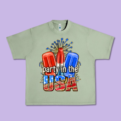 Urban Heavy Tee party in the usa popsicles billie wilder