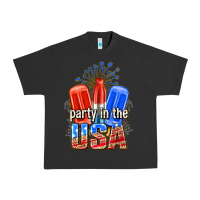 Pigment Black party in the usa popsicles billie wilder Urban Heavy Tee - texasbilliewilder