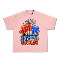 Salmon party in the usa popsicles billie wilder Urban Heavy Tee - texasbilliewilder