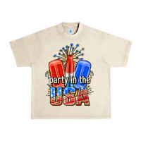 Sandshell party in the usa popsicles billie wilder Urban Heavy Tee - texasbilliewilder