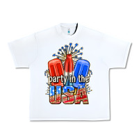 White party in the usa popsicles billie wilder Urban Heavy Tee - texasbilliewilder
