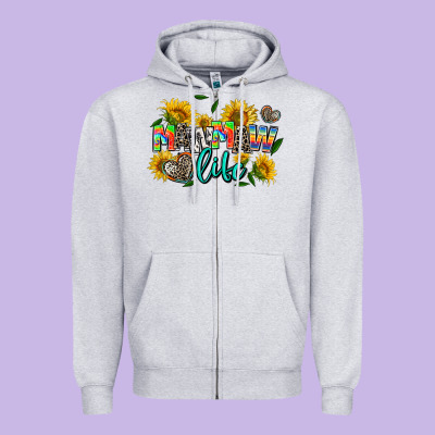 Mawmaw Life Zipper Hoodie Designed By Adodesignshop