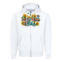 White mawmaw life Zipper Hoodie - AdoDesignShop