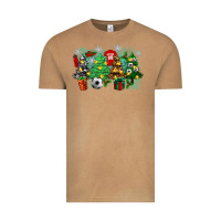 Vintage Camel christmas trees with tennis Vintage Tee - Zillion Design Studio