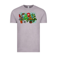 Vintage Zinc christmas trees with tennis Vintage Tee - Zillion Design Studio
