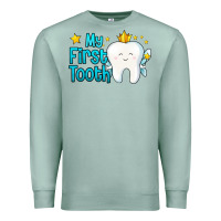 Seafoam my first tooth tooth fairy Premium Sweatshirt - Jasminsmagicworld
