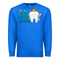 True Royal my first tooth tooth fairy Premium Sweatshirt - Jasminsmagicworld
