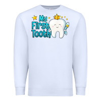 White my first tooth tooth fairy Premium Sweatshirt - Jasminsmagicworld