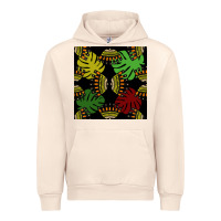 Sandshell african and leaf seamless pattern Urban Hoodie - BundleAndBundleShop