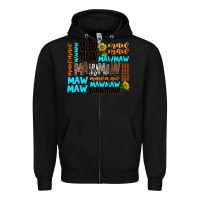 Black maw maw Zipper Hoodie - AdoDesignShop