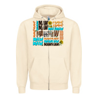 Sandshell maw maw Zipper Hoodie - AdoDesignShop