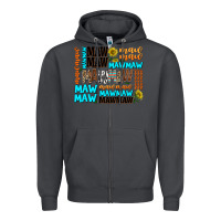 Smoke maw maw Zipper Hoodie - AdoDesignShop