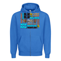 True Royal maw maw Zipper Hoodie - AdoDesignShop