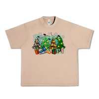 Burro christmas trees with hockey Urban Heavy Tee - Zillion Design Studio