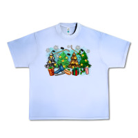 Grape Ice christmas trees with hockey Urban Heavy Tee - Zillion Design Studio