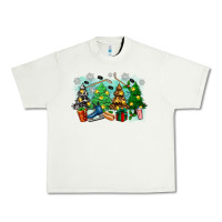 Pistachio christmas trees with hockey Urban Heavy Tee - Zillion Design Studio