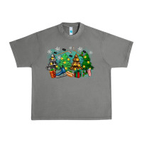 Tornado christmas trees with hockey Urban Heavy Tee - Zillion Design Studio