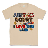 Mushroom Ain't no doubt i love this land 4th of july Classic Tee - CowGirlArtShop