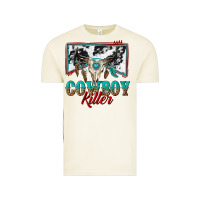 Vintage Arctic cowboy killer Vintage Tee - texasbilliewilder