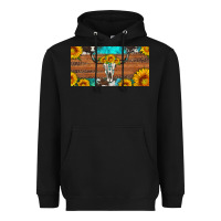 Black longhorn bull skull license plate Heavyweight Hoodie - Artiststas