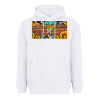White longhorn bull skull license plate Heavyweight Hoodie - Artiststas