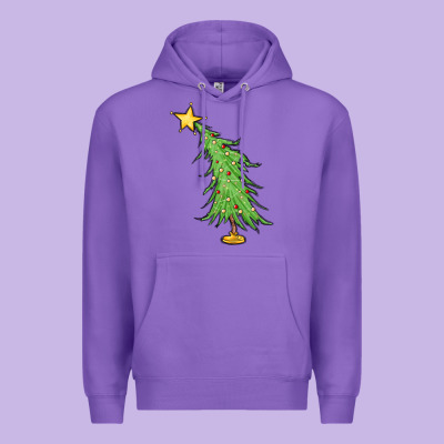 Trendy Christmas Tree Premium Hoodie Designed By Maliassmallbusiness
