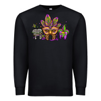 Black mardi gras teeth dental assistant Premium Sweatshirt - Jasminsmagicworld